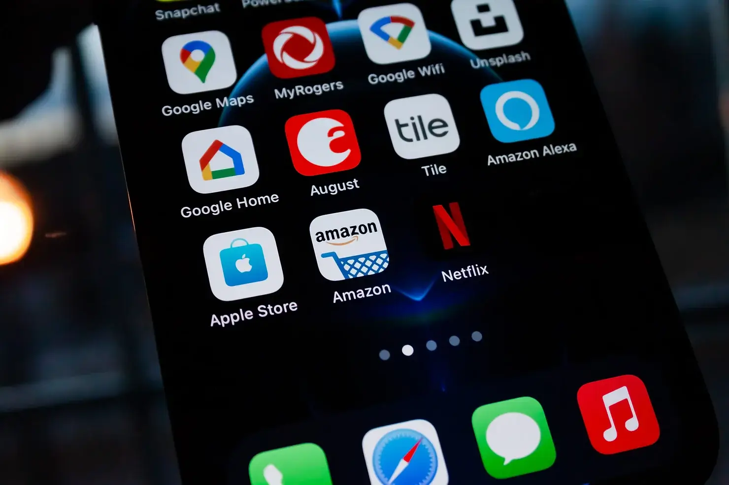 Mobile phone showcasing UK Amazon Sellers application
